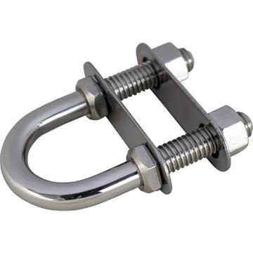 Sea-Dog Bow Eye - Machined 304 Stainless Steel - 3/8&quot; x 3-1/2&quot;