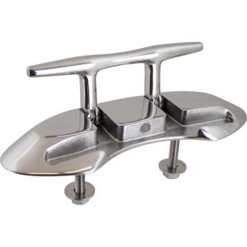 Sea-Dog Folding Stud Mount Cleat - 4-1/2&quot; - Investment Cast 316 Stainless Steel