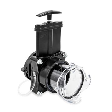 Camco 3&quot; Gate Valve w/3.5&quot; Clear Extension &amp; Cap