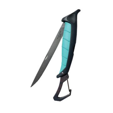 Toadfish Custom Engraved Stowaway Folding Fillet Knife w/Built-In Carabiner - 7&quot; (MINIMUM ORDER QUANTITY OF 25)