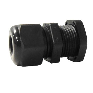 Trident Marine 3/8&quot; Straight Thru-Fitting f/Use w/LPG Copper Tubing or Solenoid Wiring