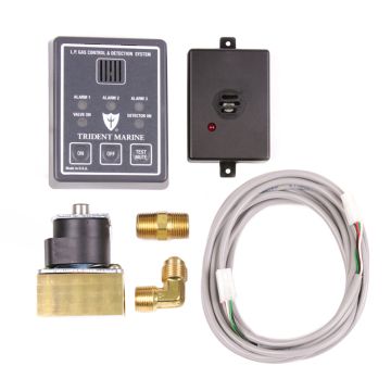 Trident Marine 12V Low-Pressure 3/8&quot; Solenoid Kit w/Control Panel