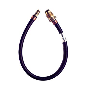 Trident Marine 20&quot; Pigtail Hose Male Fitting x 1/4&quot; Male Inverted Flare Fitting