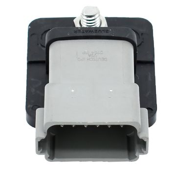 Bluewater 12 Position Male Sealed Deutsch Connector Busbar - 5/16&quot; Stud