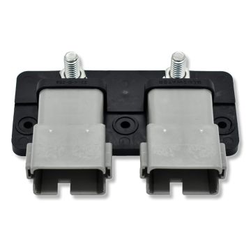 Bluewater Dual 12 Position Male Sealed Deutsch Connector Busbar - 5/16&quot; Stud