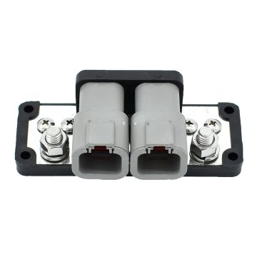 Bluewater Dual Deutsch DTP 4 Position Busbar - 5/16&quot; Studs
