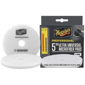 Meguiar's Professional 5&quot; Ultra Universal Microfiber Pads *2-Pack