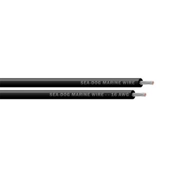 Sea-Dog 16 AWG Black Primary Wire - 250'