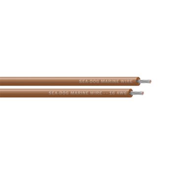 Sea-Dog 16 AWG Tan Primary Wire - 100'