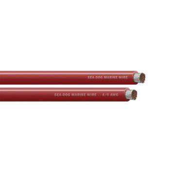 Sea-Dog 4/0 AWG Red Battery Cable - 50'