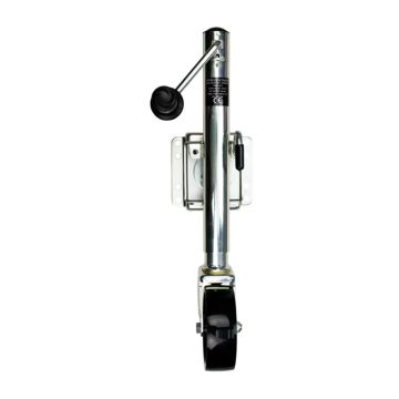 Powerwinch Saltwater Series Jack - 1000lb, Weld-On, Single Wheel, Zinc 500+ HR Salt Spray