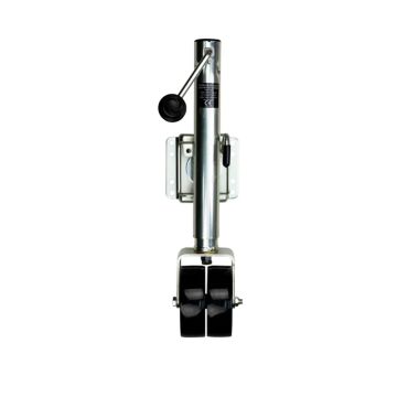Powerwinch Saltwater Series Jack - 1500lb, Weld-On, Double Wheel, Zinc 500+ HR Salt Spray