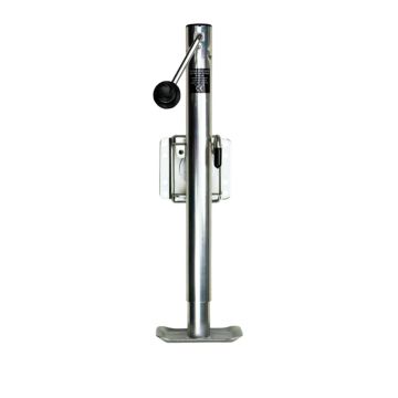 Powerwinch Saltwater Series Jack - 2500lb, Bolt-On, Flat Plate, Zinc 500+ HR Salt Spray