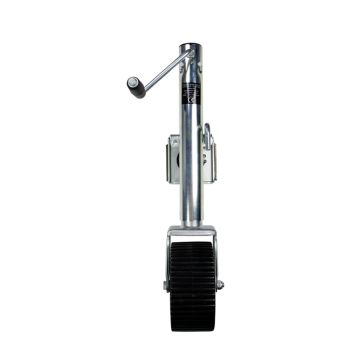 Powerwinch Utility Series Jack - 1500lb, Weld-On, Single Wheel Wide, Zinc