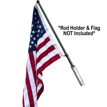 TACO Carbon Fiber Flag Pole w/J-Lock System - 54&quot;