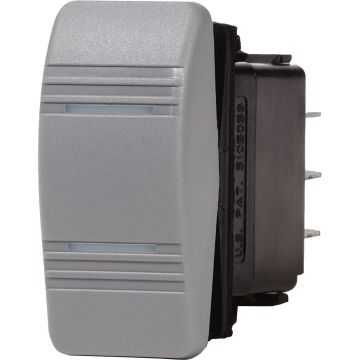 Blue Sea 8232 Water Resistant Contura III Switch - ON-OFF-ON - Grey