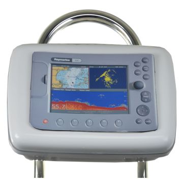 NavPod GP1051 SailPod Precut f/Raymarine C80, E80 & Simrad NSE8 f/ 9.5&quot; Pedestal Guard