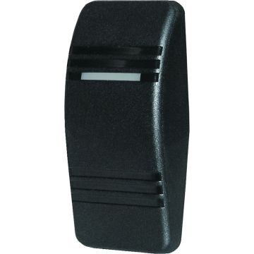 Blue Sea 8294 Contura Switch Actuator - Black - Single Lens
