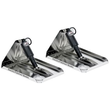 Lenco 16&quot; x 12&quot; Heavy Duty Performance Trim Tab Kit w/o     Switch Kit 12V