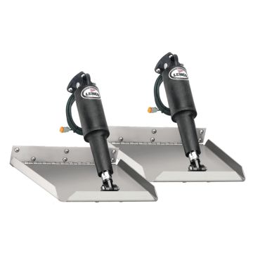 Lenco 9&quot; x 9&quot; Edge Mount Trim Tab Kit without Switch Kit 12V