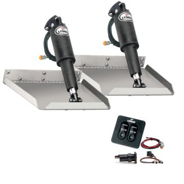 Lenco 12&quot; x 9&quot; Edgemount Kit w/Standard Tactile Switch Kit 12V