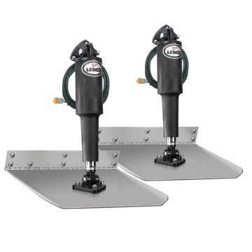 Lenco 12&quot; x 12&quot; Standard Trim Tab Kit without Switch Kit 12V