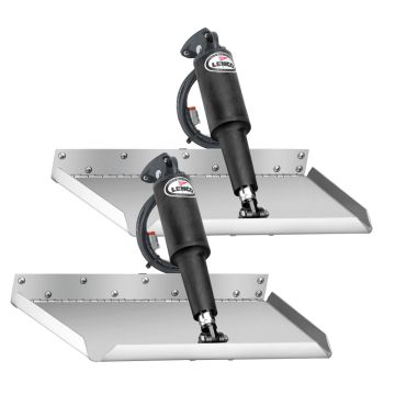 Lenco 12&quot; x 18&quot; Edge Mount Trim Tab Kit w/o Switch Kit 12V