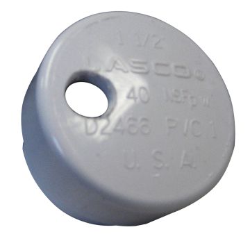 Lee's PVC Drain Cap f/Heavy Rod Holders 1/4&quot; NPT