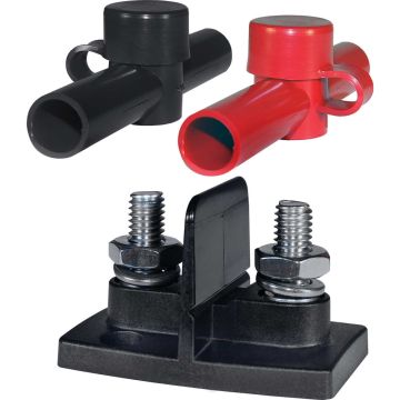 Blue Sea 2016 Dual PowerPost Cable Connectors - 2 X 5/16&quot;