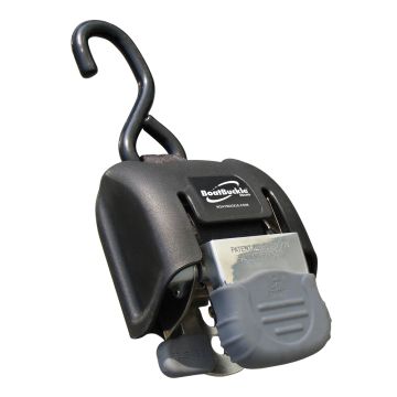 BoatBuckle G2 Retractable Transom Tie-Down - 2&quot;-43&quot; - Pair - Stainless Steel