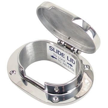 Whitecap Chain & Rope Deck Pipe 3-7/8&quot; x 2-1/2&quot; Opening