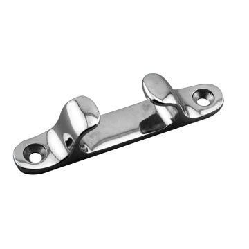 Whitecap Straight Chock 5&quot; Stainless Steel