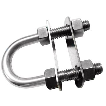 Whitecap Bow Eye 3/8&quot; x 3-7/16&quot;