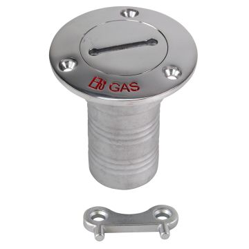 Whitecap Hose Deck Fill 1-1/2&quot; Hose - Gas