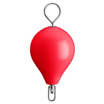 Polyform 13.5&quot; CM Mooring Buoy w/SS Iron - Red