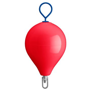 Polyform 17&quot; CM Mooring Buoy w/Galvanized Iron - Red
