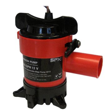 Johnson Pump 1250 GPH Bilge Pump 1-1/8&quot; Hose 12V