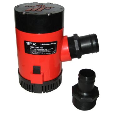 Johnson Pump 4000 GPH Bilge Pump 1-1/2&quot; Discharge Port 12V