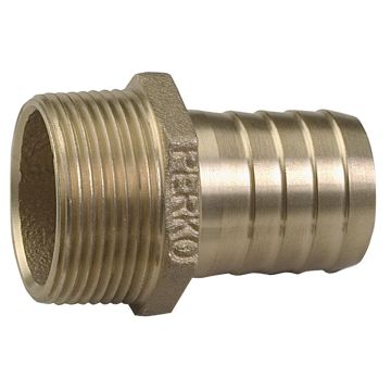 Perko 3/4&quot; Pipe to Hose Adapter Straight Bronze MADE IN THE USA