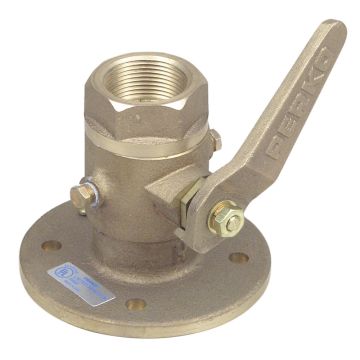 Perko 1-1/2&quot; Seacock Ball Valve Bronze MADE IN THE USA