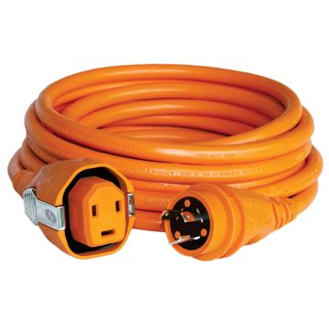 SmartPlug 30 AMP SmartPlug/Twist Type Cordset w/Carry Case - 25&#39;
