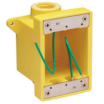 Marinco 6083CR FD Box w/&#190;&quot; K.O. Holes