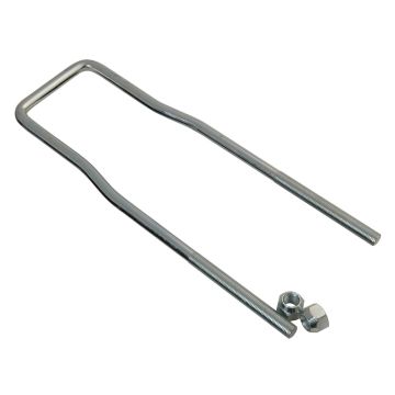 C.E. Smith Spare Tire Carrier w/Lug Nuts - 12&quot;