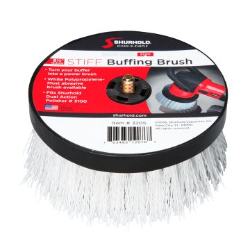 Shurhold 6-&#189;&quot; Stiff Brush f/Dual Action Polisher