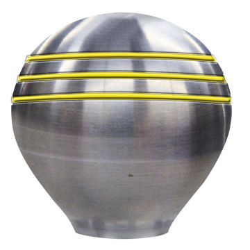Schmitt Marine Throttle Knob - 1-1/2&quot; - Gold Grooves