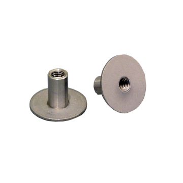 Weld Mount 2&quot; Tall Stainless Stud w/1/4&quot; x 20 Threads - Qty. 10