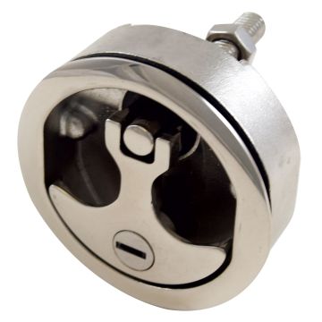 Whitecap Compression Handle - 316 Stainless Steel - Locking - 3&quot; Outer Diameter