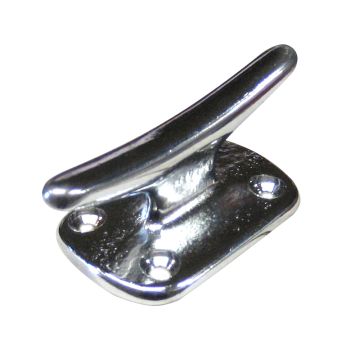 Whitecap Fender Cleat - CP/Brass - 2&quot;