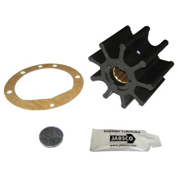 Jabsco Impeller Kit - 9 Blade - Nitrile - 3-3/4&quot; Diameter x 2-1/2&quot; W, 1&quot; Shaft Diameter