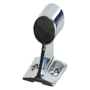 Whitecap Aft Handrail Stanchion - 316 Stainless Steel - 7/8&quot; Tube O.D. (Left)